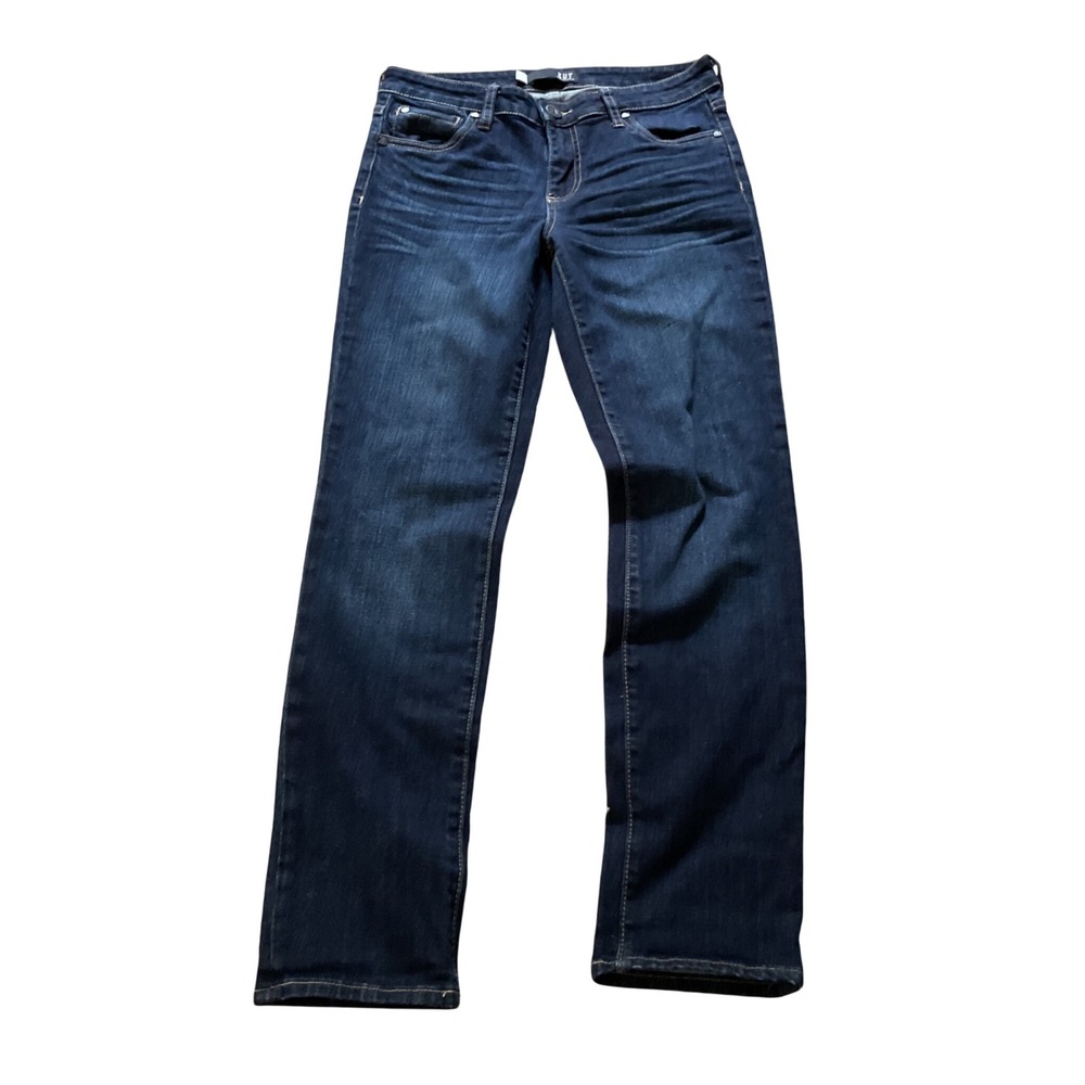 KUT from the Kloth Dark Wash Straight Leg Jeans Size 2 Indigo Whiskered Denim